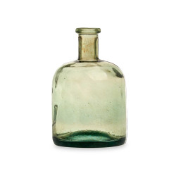 GARRAFA VIDRO DECORATIVA LARGA CHAMPAGNE