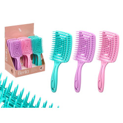 ESCOVA CABELO RETANGULAR SORT 3 COR