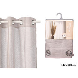 CORTINA GRIS RELIEVE