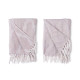 COUVRE-LIT POLYVALENT JACQUARD GRIS 125X150CM ASR2