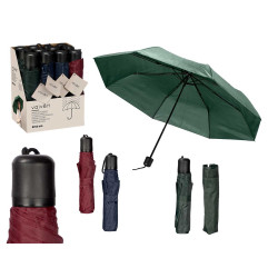 GUARDA CHUVA DOBRAVEL MANUAL SORT CORES NEUTRAS