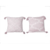 ALMOFADA JACQUARD CINZENTA 45X45 CM SORT 2