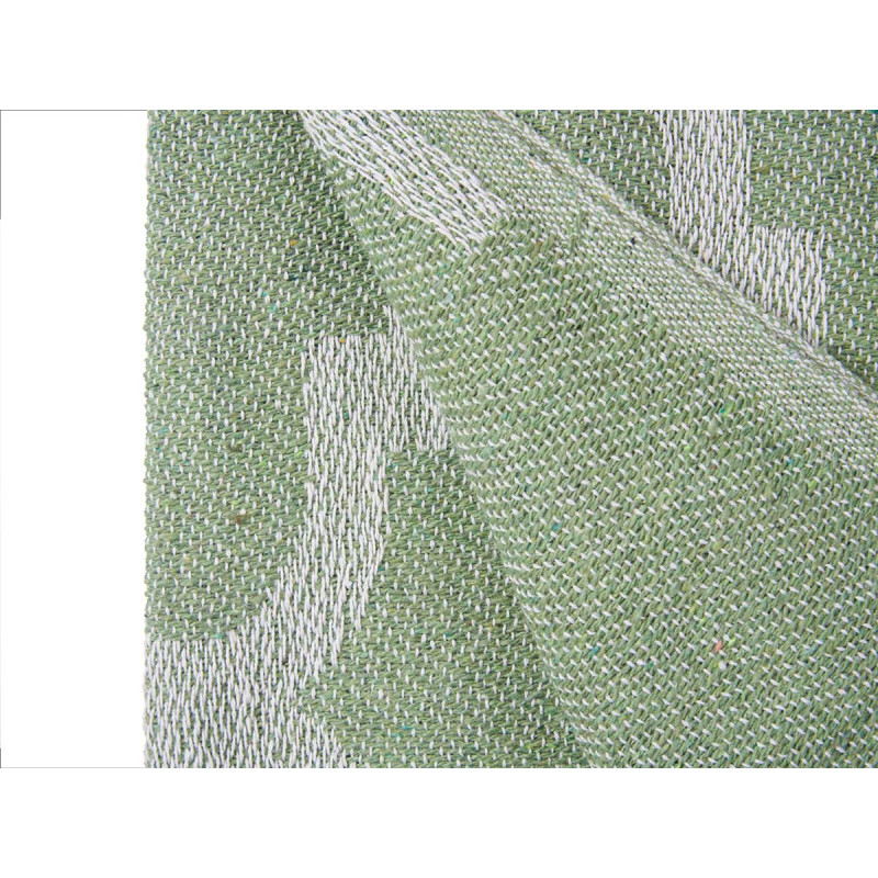 COUVRE-LIT POLYVALENT JACQUARD VERT 125X150CM ASR2