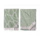 COUVRE-LIT POLYVALENT JACQUARD VERT 180X220CM ASR2
