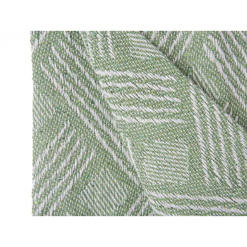 COUVRE-LIT POLYVALENT JACQUARD VERT 180X220CM ASR2