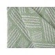 COUVRE-LIT POLYVALENT JACQUARD VERT 180X220CM ASR2