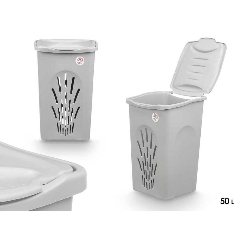 CAIXA MULTIUSOS 50L CINZENTA