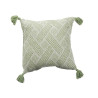 COUSSIN JACQUARD VERT 45X45 CM ASSORT 2