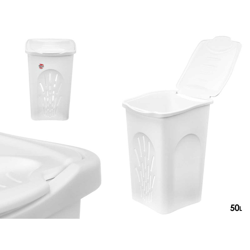 CAIXA MULTIUSOS PRIMAVERA 50L BRANCA