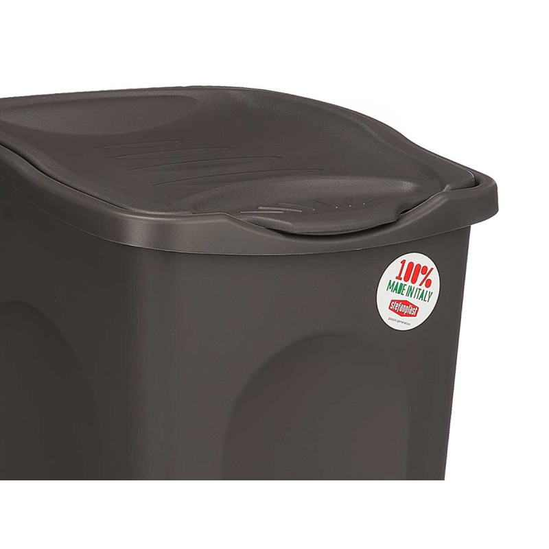 CAIXA MULTIUSOS PRIMAVERA 25L ANTRACITE