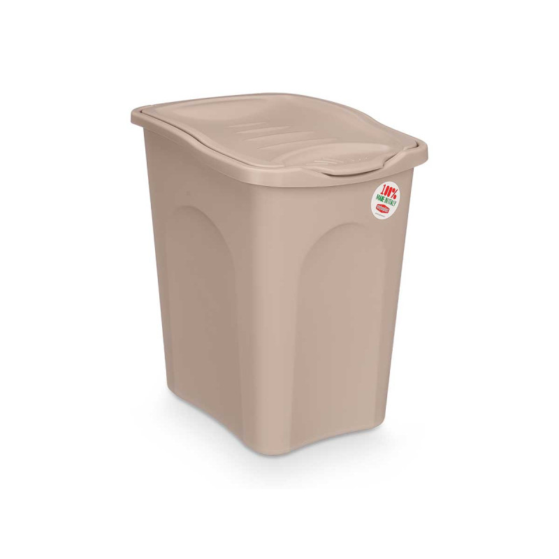 CAIXA MULTIUSOS PRIMAVERA 25L CASTANHA
