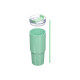 COPO COM PALHINHA 750ML SORT 2 AZUL VERDE