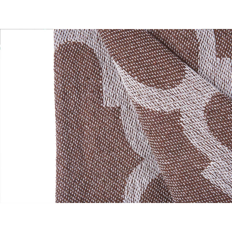 COUVRE-LIT POLYVALENT JACQUARD BRUN 180X220CM ASR2