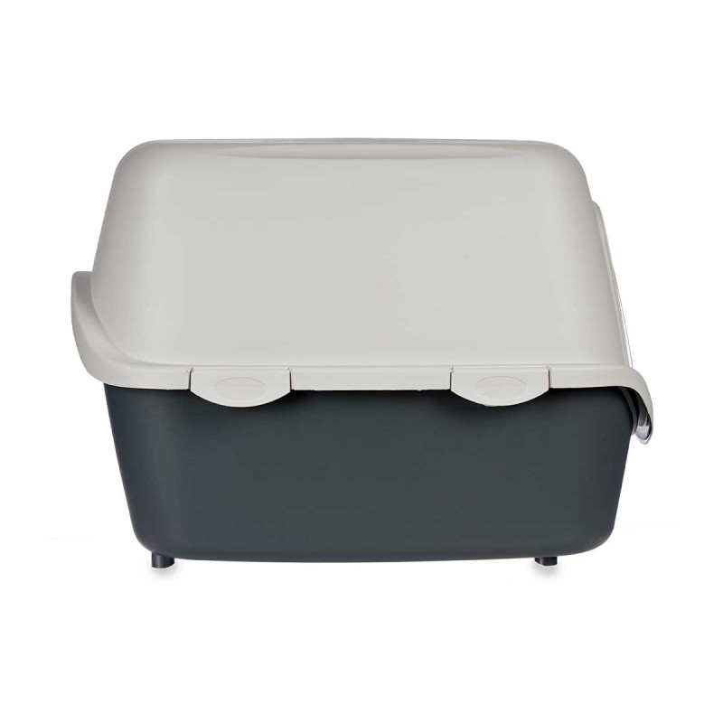 CAIXA AREIA PLASTICO COBERTA ANTRACITE C