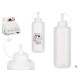FRASCO PLASTICO PARA MOLHO 1000ML