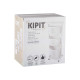 CESTO ROUPA PLASTICO 3 ALTURAS RODAS BRANCO 