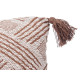 ALMOFADA JACQUARD CASTANHA 45X45 CM SORT 2