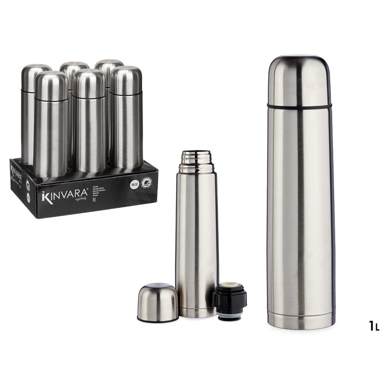 TERMO PARA LIQUIDOS AÇO 1000ML