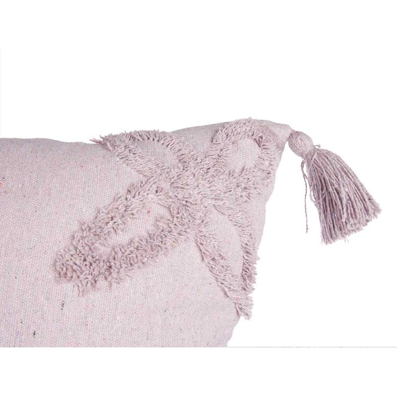CUSCINO GRIGIO RICAMATO 45X45 CM ASSORT 3