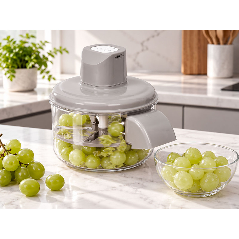 DESCASCADOR ELETRICO CINZENTO 600ML