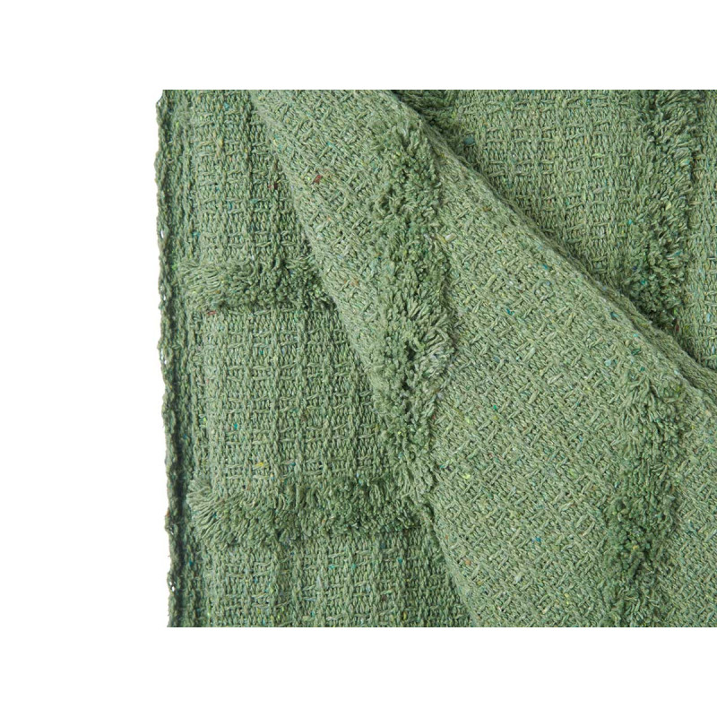 COUVRE-LIT POLYVALENT BRODÉ VERT 125X150CM ASR2