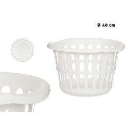 CESTO ROTONDO DIAM 40 CM TRAFORATO BIANCO