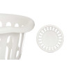 ROUND BASKET 40CM DIAM WHITE OPENWORK 