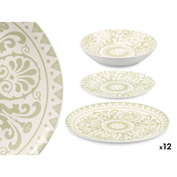 CONJUNTO 12PCS AZAHAR LOUÇA VERDE
