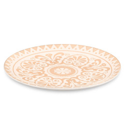 ASSIETTE AZAHAR PLATE CRÈME 27CM