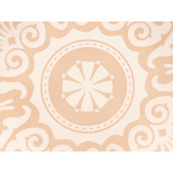 PRATO SOBREMESA AZAHAR CREME 19CM