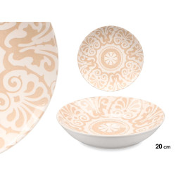 PRATO SOPA AZAHAR CREME 20CM