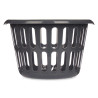 ROUND BASKET 40CM DIAM ANTHRACITE OPENWORK 