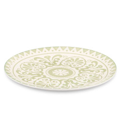 PRATO AZAHAR PLANO VERDE 27CM
