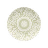 PLATO AZAHAR POSTRE VERDE 19CM