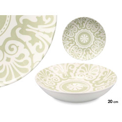 PRATO SOPA AZAHAR VERDE 20CM