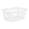 CESTO RECTANGULAR 58X42CM CALADO BLANCO