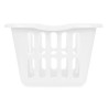 CESTO RECTANGULAR 58X42CM CALADO BLANCO