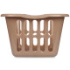 RECTANGULAR BASKET 58X42CM DIAM TAUPE OPENWORK 
