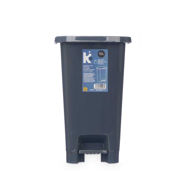 PEDAL BIN 10L ANTHRACITE
