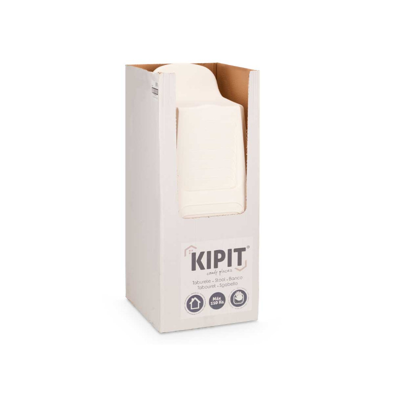 TABURETE ALTO PLAST BLANCO