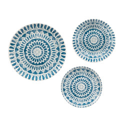 SET 12PCS MEDINA SERVIZIO DA TAVOLA BLU GRIGIO