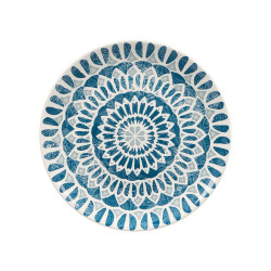 FLAT MEDINA PLAT BLUE GREY 27CM