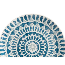 PRATO RASO MEDINA AZUL CINZA 27CM