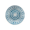 PLATO MEDINA HONDO AZUL GRIS 20CM