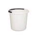 PLASTIC MEASURING BUCKET HANDLE WHITE 10L