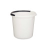 SEAU GRADUÉ EN PLASTIQUE AVEC POIGNÉE BLANC 10L