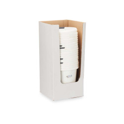 SEAU GRADUÉ EN PLASTIQUE AVEC POIGNÉE BLANC 10L