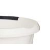 PLASTIC MEASURING BUCKET HANDLE WHITE 10L