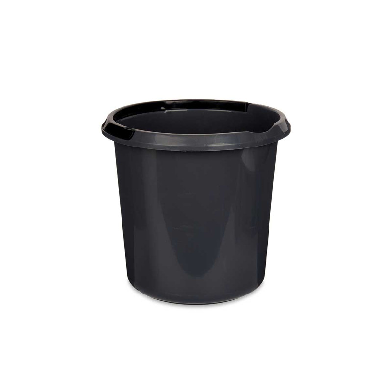 PLASTIC MEASURING BUCKET HANDLE GREY 10L