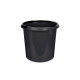 BALDE PLASTICO ASA MEDIDOR CINZENTO 10L
